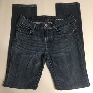 7 for all mankind Jeans Girls size 12 Straight Leg